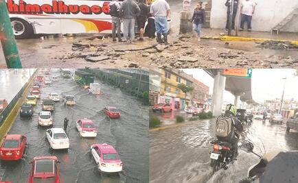 Lluvias dejan dos muertos en Chimalhuacán