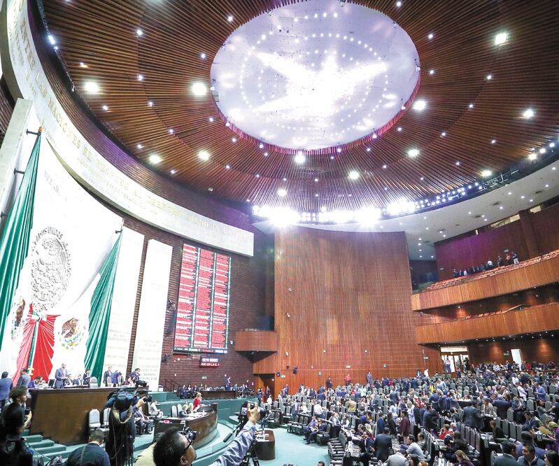 Si este jueves se avala la Ley de Amnistía en comisiones de la Cámara de Diputados, es probable que la próxima semana pase al pleno para su discusión y aprobación. ARCHIVO EL UNIVERSAL