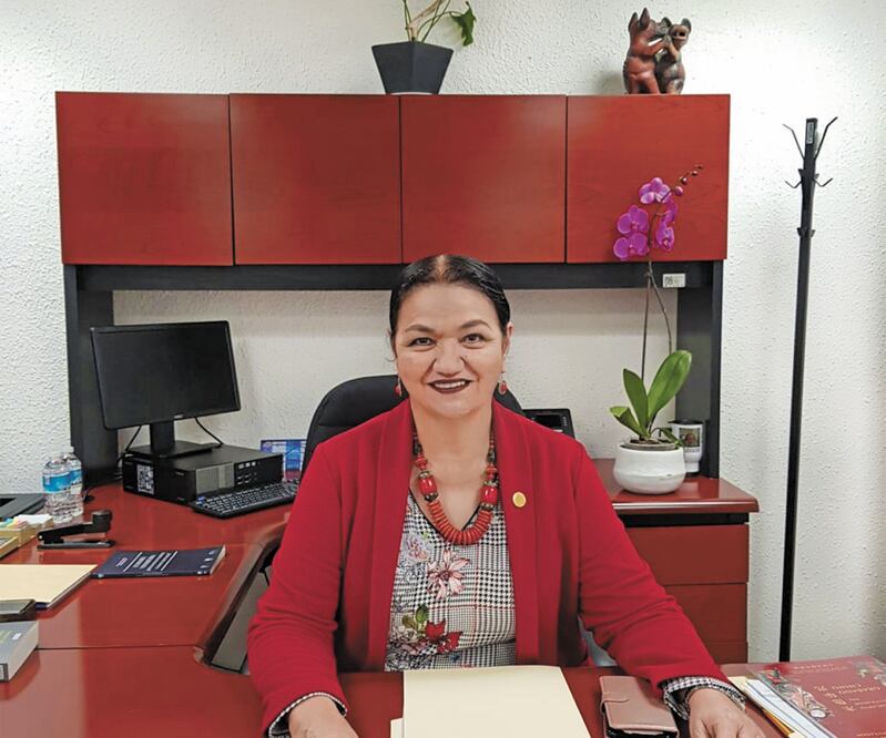 Por ley, al PRI le toca dirigir la Mesa Directiva: Dulce María Sauri.  Archivo EL UNIVERSAL