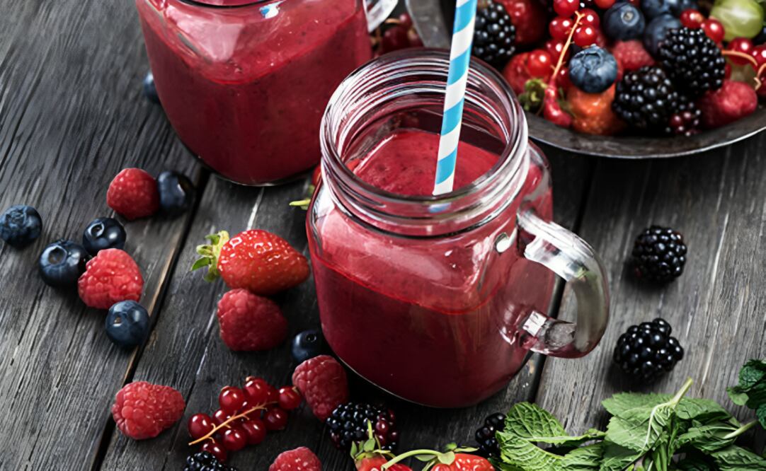 Jugo de arándanos. Foto: Pixabay
