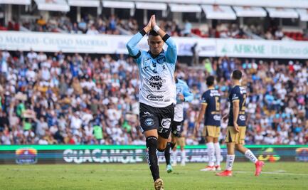 Querétaro se impone a Pumas; pese a quedarse con un jugador menos