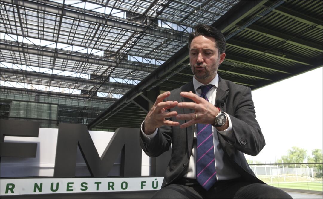 YON DE LUISA PRESIDENTE DE LA FEDERACION MEXICCANA DE FUTBOL. FOTO: JORGE ALVARADO / EL UNIVERSAL