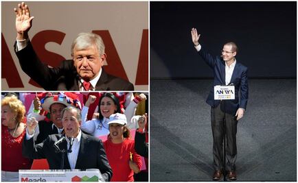 AMLO, Meade y Anaya ya son candidatos presidenciales