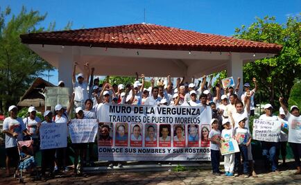 Protestan en Puerto Morelos por nuevo límite territorial