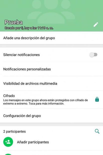 Crea un grupo de Whatsapp y que nadie escriba, solo tú