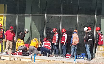 Vientos causan muerte de un trabajador en Monterrey