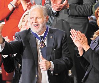 Limbaugh: ícono de medios conservadores