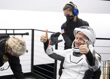 Regresan a la Tierra los tripulantes de la misión Crew-3