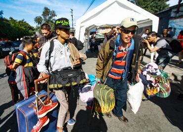 Integrantes de la caravana migrante presentan probables síntomas de tuberculosis