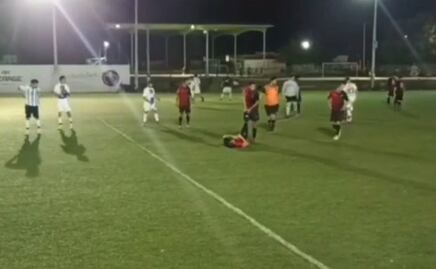Matan a entrenador en pleno partido de futbol en Cajeme, Sonora: VIDEO