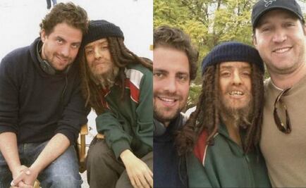 Salma Hayek with a beard and dreadlocks!