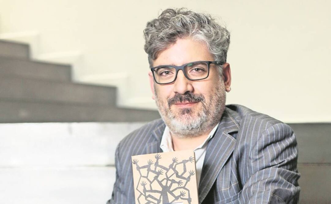 L. M. Oliveira pretende que su libro genere conciencia y también un debate (YADIN XOLALPA. EL UNIVERSAL)