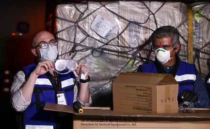 Insumos médicos comprados a China son de calidad: Cofepris