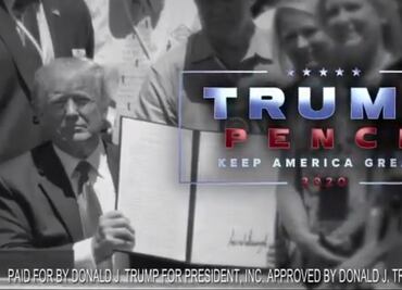 Donald Trump usa el Super Bowl para promover su reelección