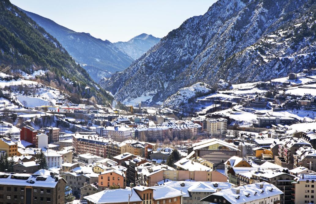 Andorra es un pequeño país en los Pirineos que se encuentra entre Francia y España. (Foto: Istock)