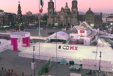 Seis cosas que debes saber si quieres visitar la pista de hielo del Zócalo