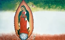 La Virgen de Guadalupe también destaca su presencia en el mundial