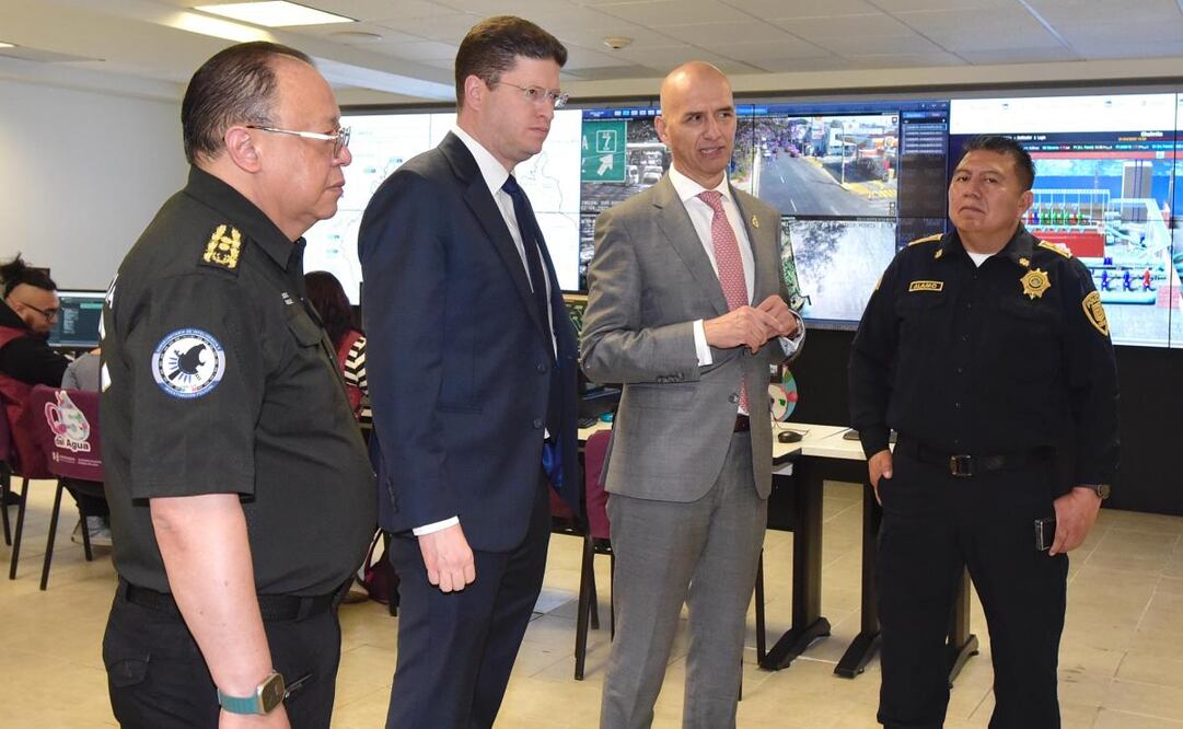 Fortalecen combate al robo de vehículos y autopartes (02/04/2025). Foto: X @SSC_CDMX