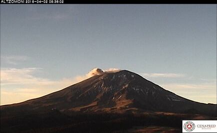 Popocatépetl volcano spews 38 exhalations
