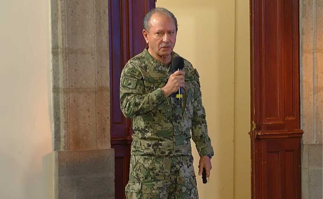 Informe semanal del gabinete de seguridad a cargo del almirante José Rafael Ojeda Durán. Foto: captura de video