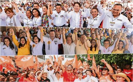 Aspirantes a gubernatura arrancan campaña