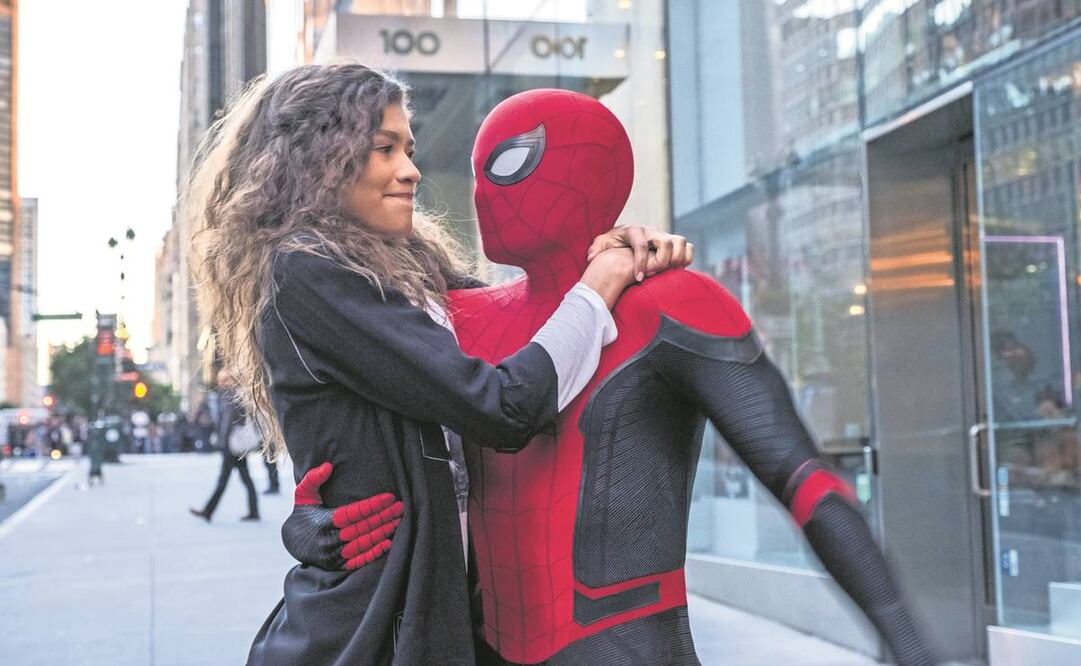 El interés amoroso de Spider-Man en cine también ha variado, el del interpretado por Tom Holland es MJ (Zendaya). Foto: Sony/ Marvel Studios.