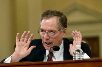 Renegociación de TLCAN puede cerrarse en breve: Lighthizer