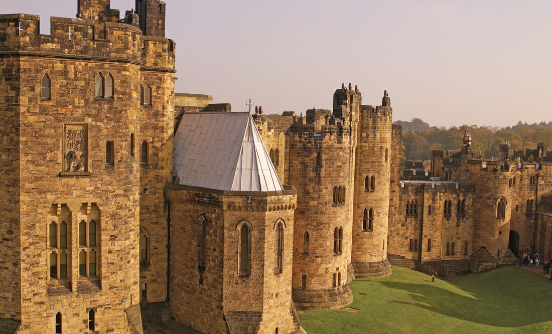 Castillo de Alnwick, en Northumberland. (Foto: Visit Britain)