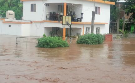 Por lluvias suspenden clases en tres municipios de Sinaloa