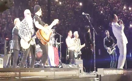 Tras el terror, Eagles of Death Metal toca con U2