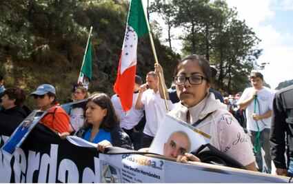 Policía Federal abandonó a su desaparecido. Historias de la Caminata por la Paz