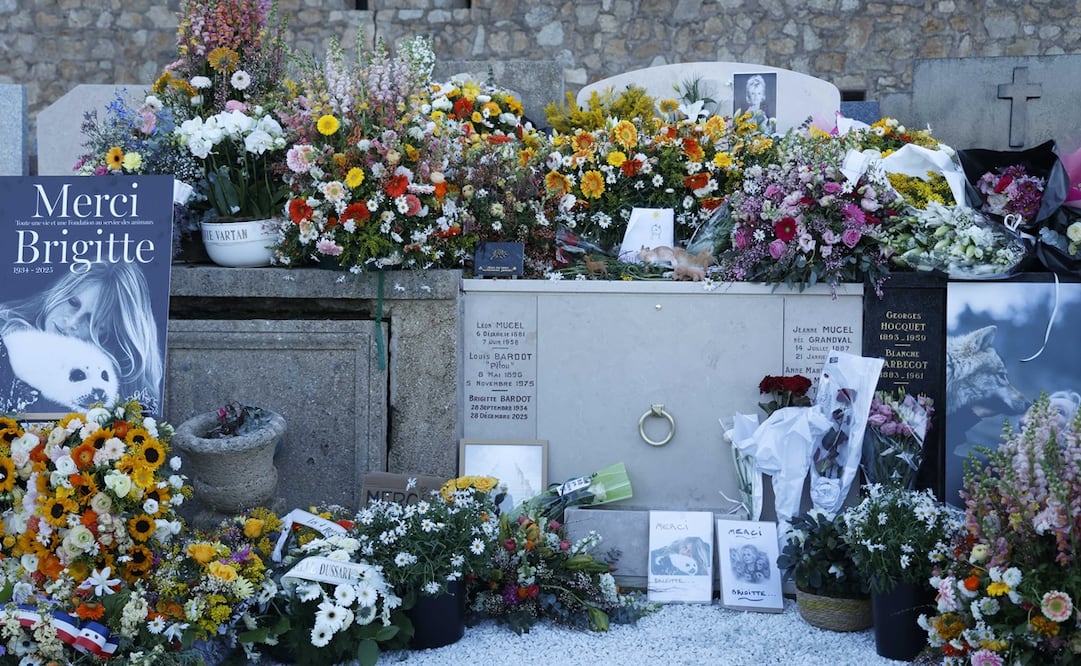 Los funerales de la legendaria actriz se llevaron a cabo este 7 de enero en Saint-Tropez. Foto: EFE