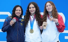 Zyanya Parra, de 16 años, gana oro en trampolín de tres metros en los Juegos Centroamericanos 2026