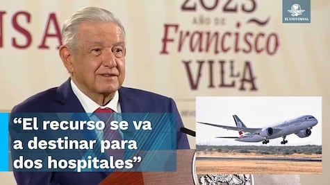 “Hay posibilidad” de vender el avión presidencial, confirma AMLO