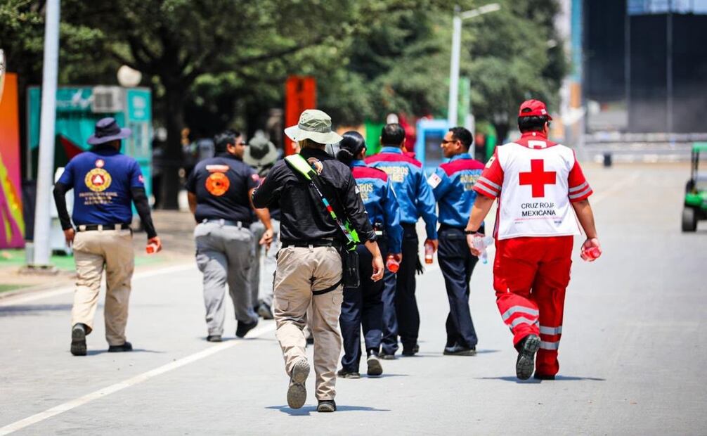Refuerzan seguridad en Nuevo León por el partido de México vs Inglaterra.
Foto: Especial.