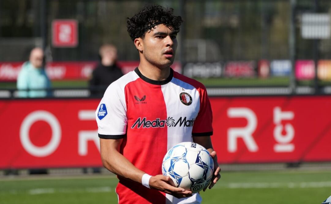FOTO: ESPECIAL - Stephano Carrillo logra su primer gol con el Feyenoord