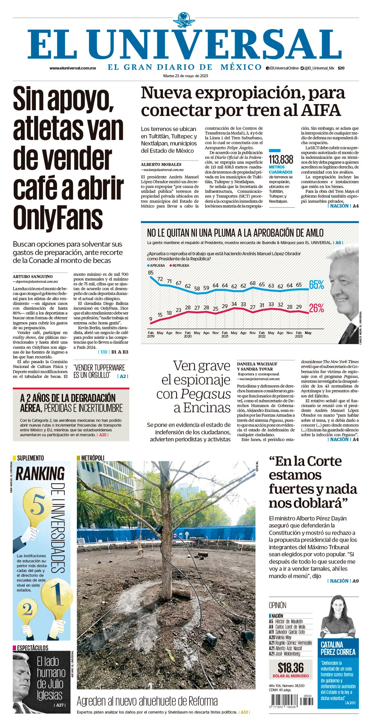 Portada impresa