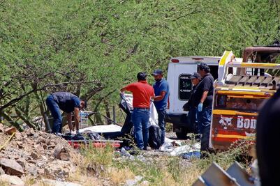 Migrantes hondureñas de 2 y 28 años fallecen en accidente carretero en Hidalgo
