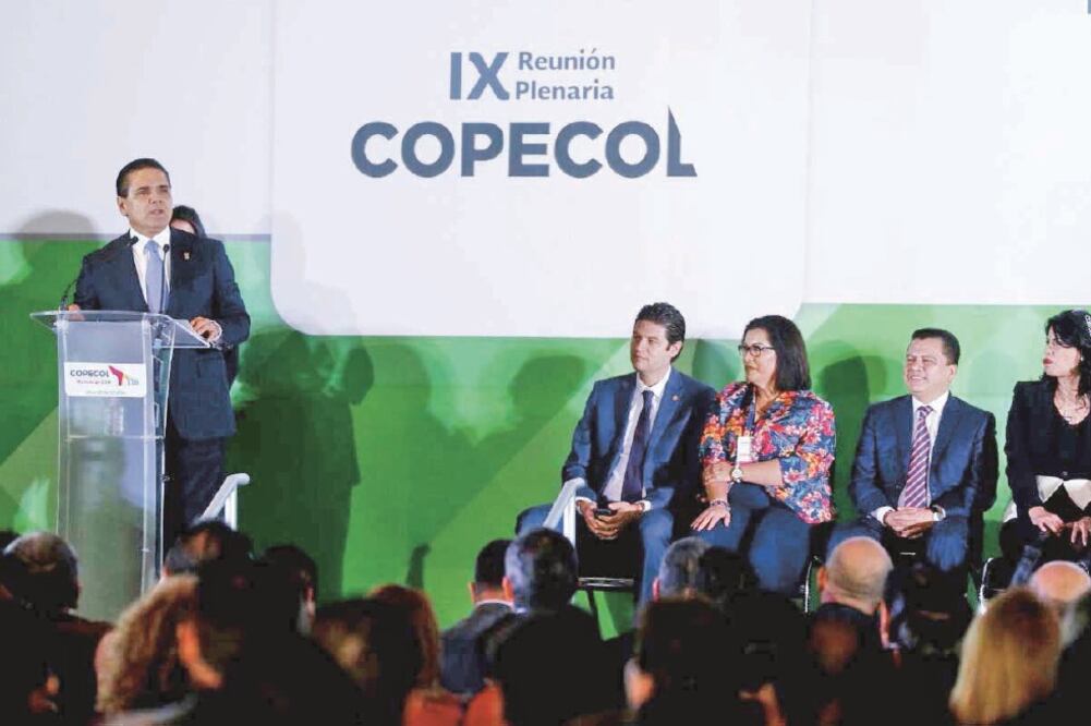 Al inaugurar la Asamblea Plenaria de la Conferencia Permanente de Congresos Locales, Aureoles destacó la necesidad de una sociedad más incluyente (CORTESÍA GOBIERNO DE MICHOACÁN)