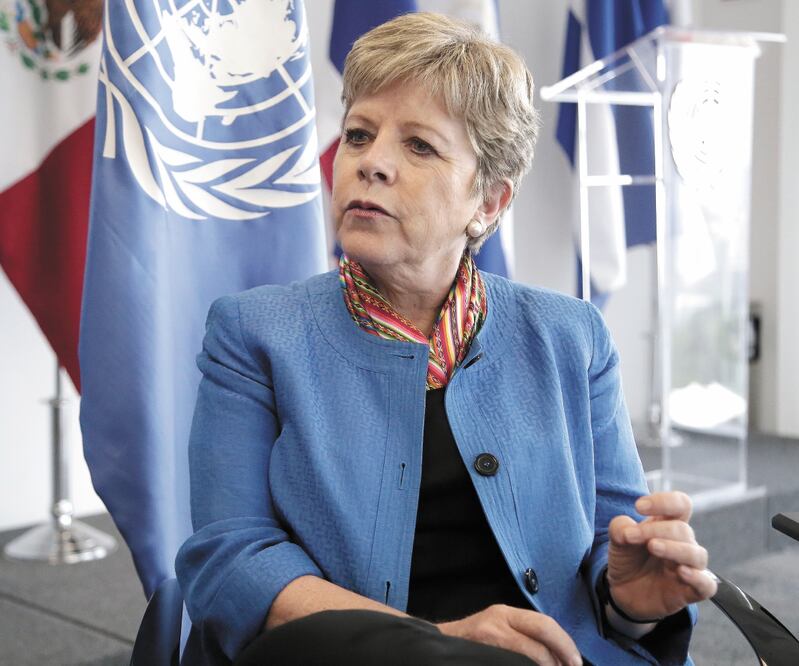 Alicia Bárcena advirtió que la crisis por el Covid-19 puede traer un retroceso de 13 años para la región. Foto: ARCHIVO EL UNIVERSAL