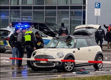 FOTOS: Así fue el atropellamiento masivo en Múnich que dejó al menos 20 heridos