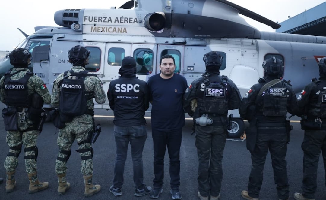 Ramón Ángel Álvarez Ayala "R1" del CJNG y autor intelectual del homicidio de Carlos Manzo. Foto: Especial.