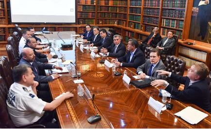 Segob y gobernadores del PAN charlan sobre condiciones de seguridad