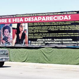 Sin rastro de madre e hija desaparecidas en Torreón