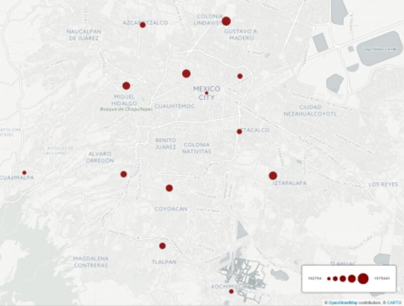 Sobrepasan delegaciones niveles de CO2