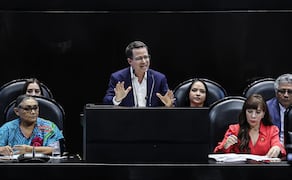 Ricardo Anaya da el posicionamiento del PAN en la Cámara de Diputados tras entrega del segundo Informe de Gobierno (01/09/2026). Foto: Gabriel Pano / EL UNIVERSAL