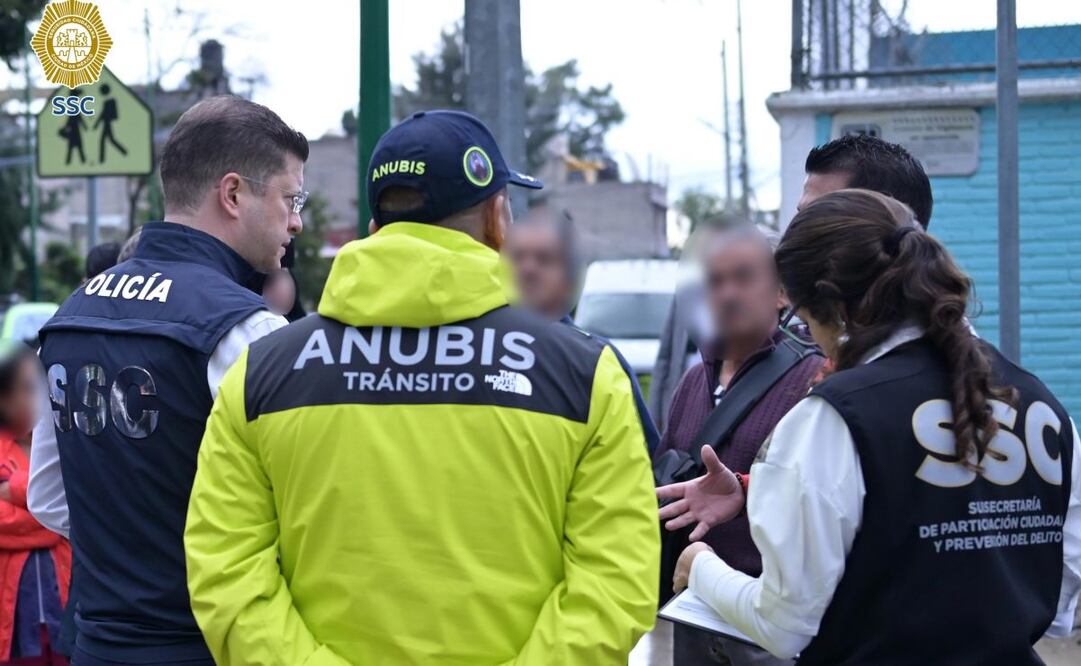 SSC hace recorrido de colonia Amsa de Tlalpan (28/07/2025). Foto: Especial