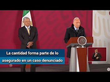 Gertz Manero entrega 2 mil mdp al Instituto para Devolver al Pueblo lo Robado