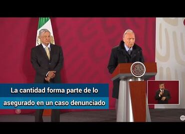 Gertz Manero entrega 2 mil mdp al Instituto para Devolver al Pueblo lo Robado