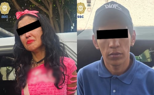 Detienen a mujer y joven por presunta extorsión en alcaldía Venustiano Carranza; habrían amenazado a un hombre para exigirle dinero